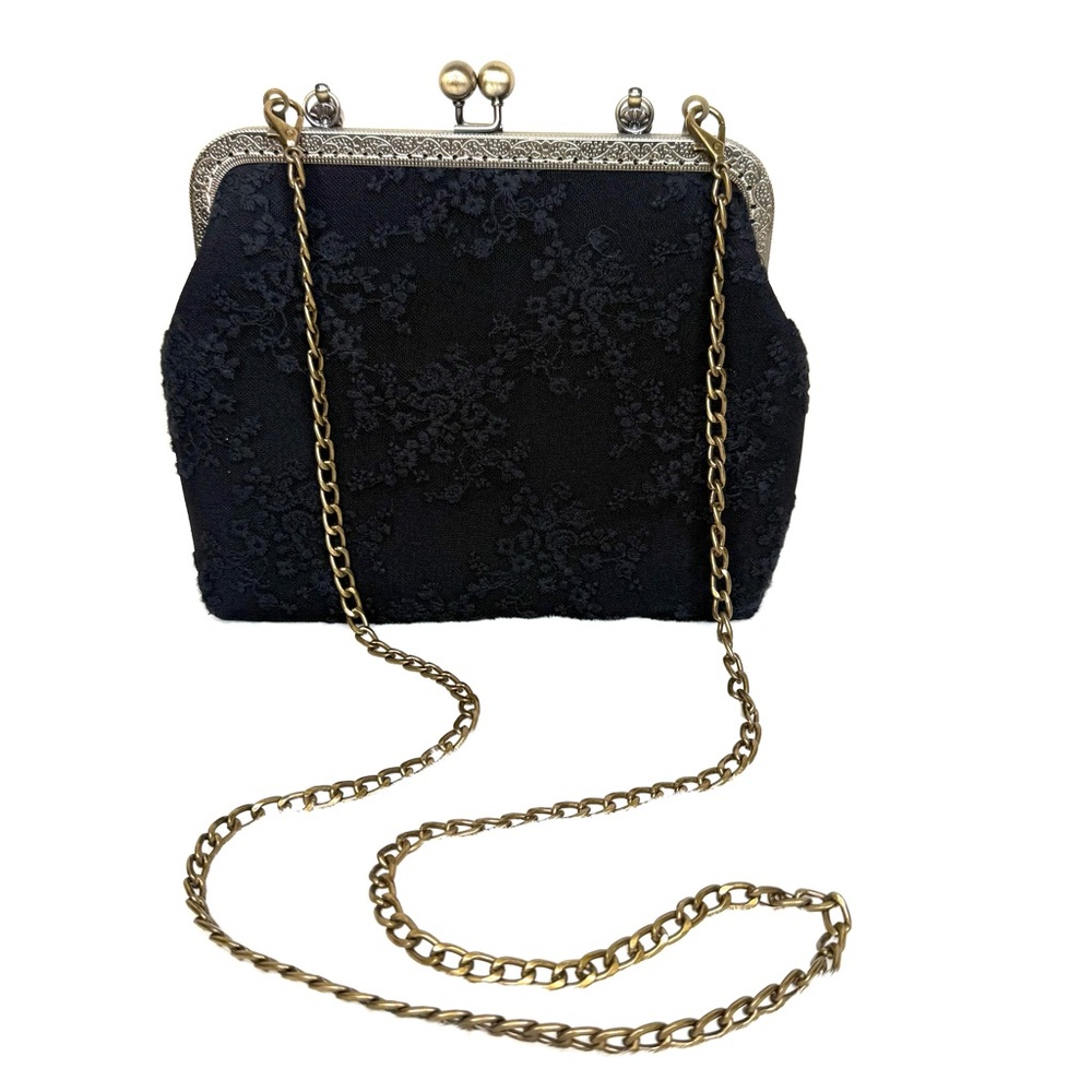 Vintage Kiss-Lock Crossbody Bag/Purse